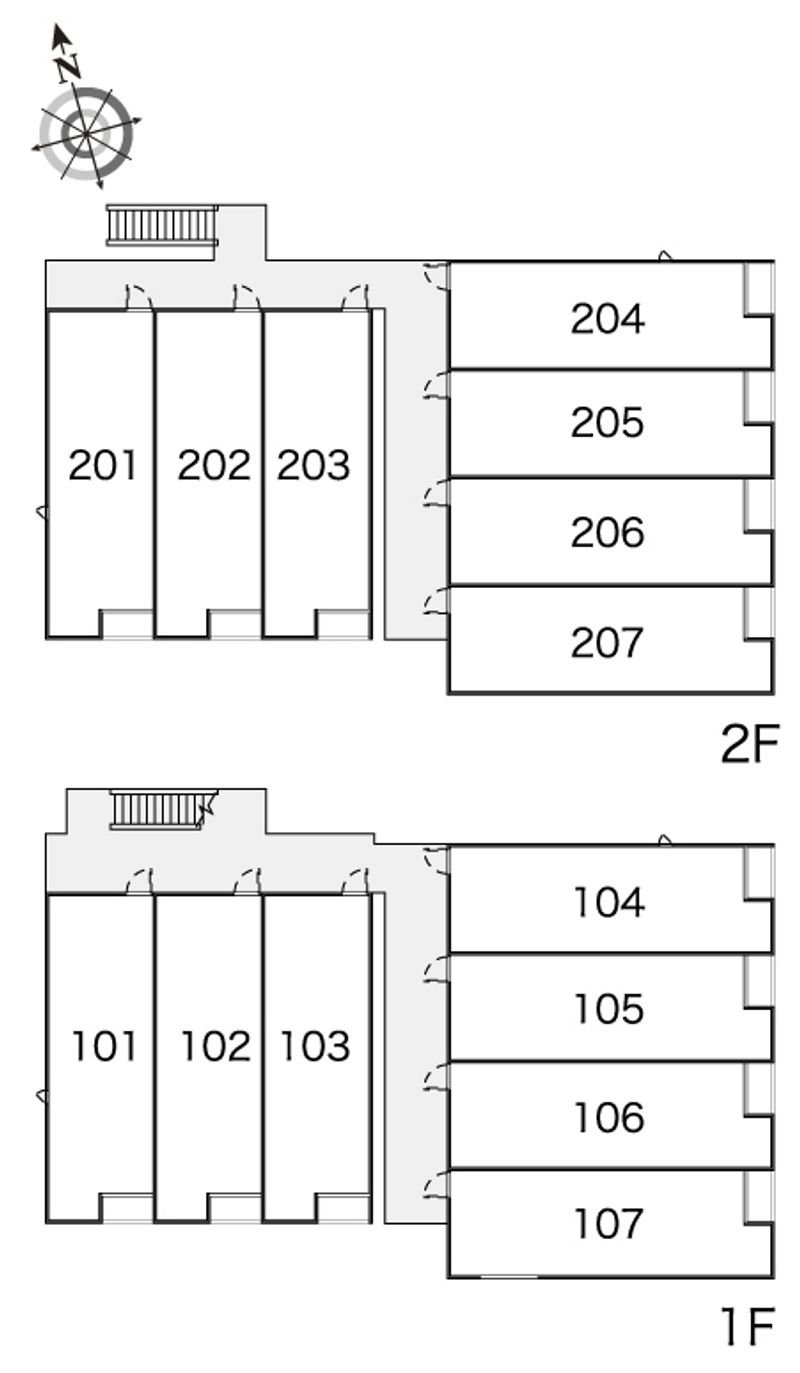 レオネクストホープ 間取配置図