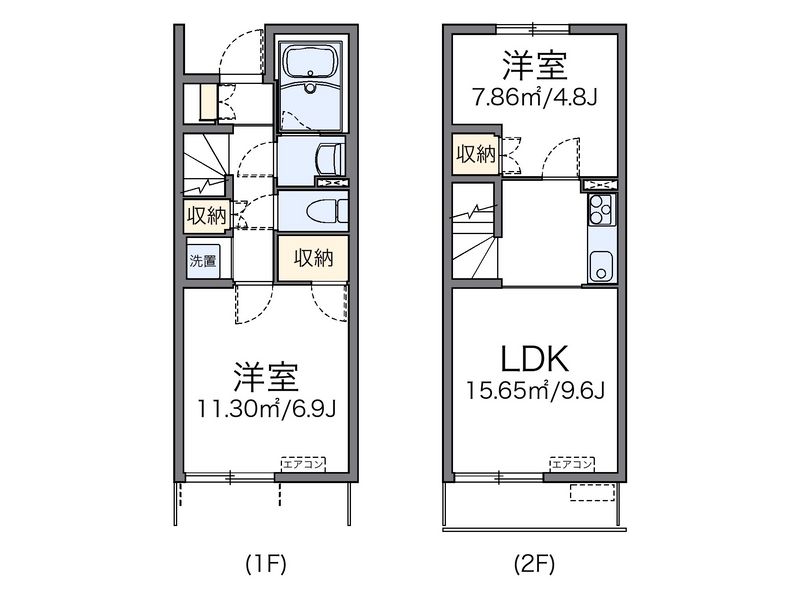 レオネクストメゾンひだまり 間取図