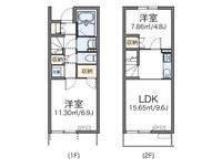 レオネクストメゾンひだまり 間取り図