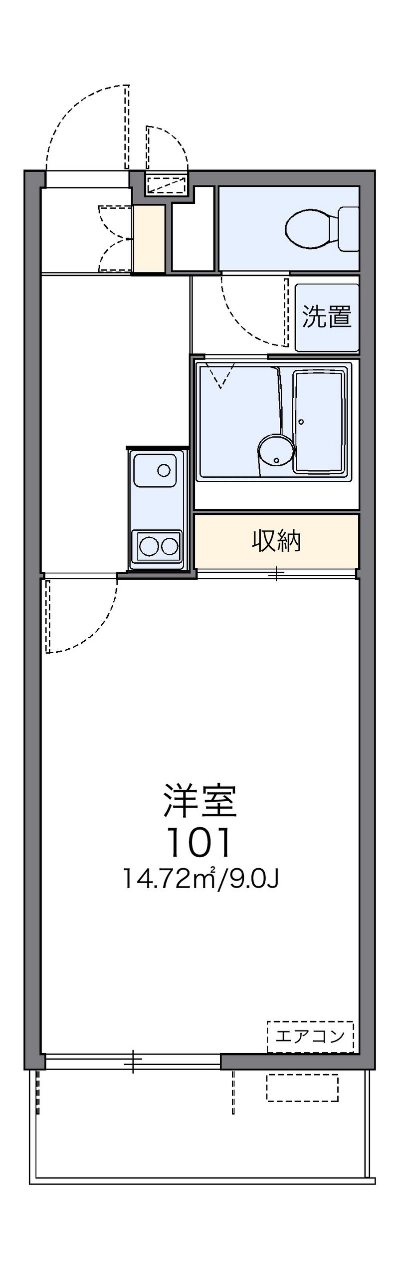 レオネクストアルト 間取図