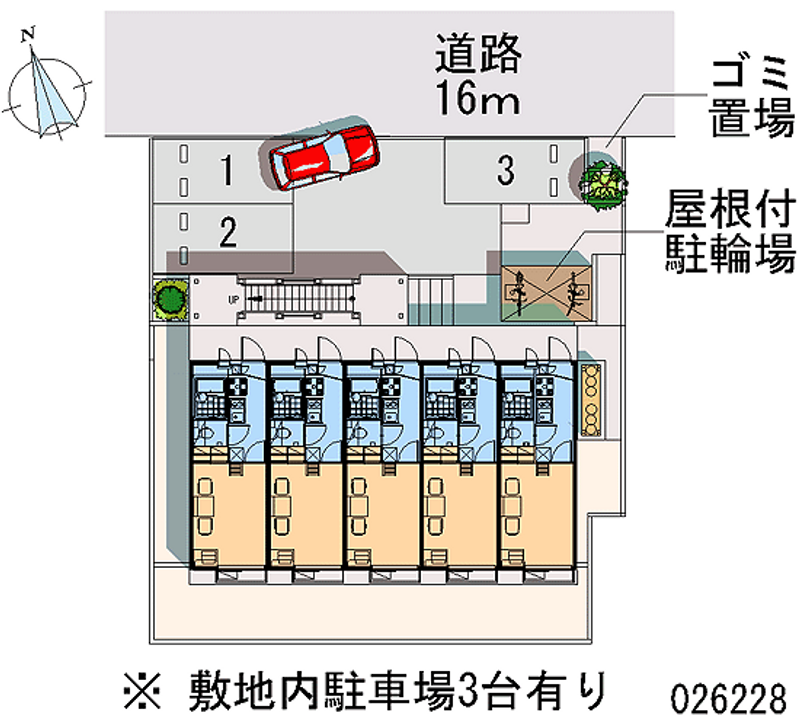 レオパレスＫＡＴＯＵ 月極駐車場