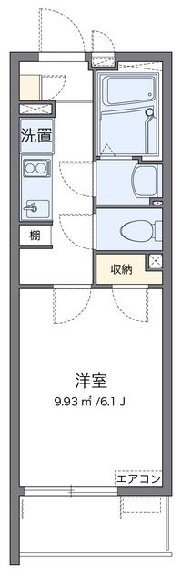 クレイノプレミール蕨 間取り図