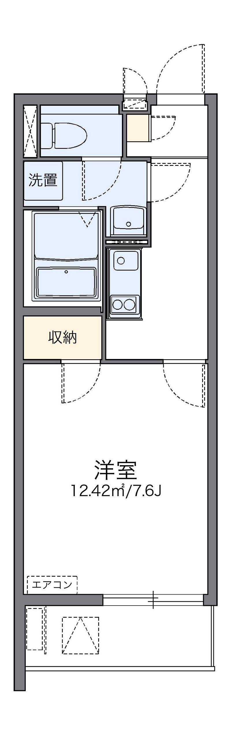 レオネクスト和光南ＭＳ 間取図