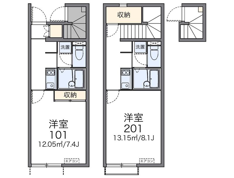 レオネクストシルバーキャット 間取図