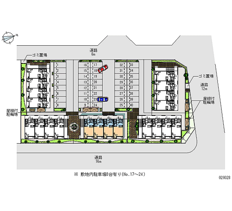 29328月租停車場