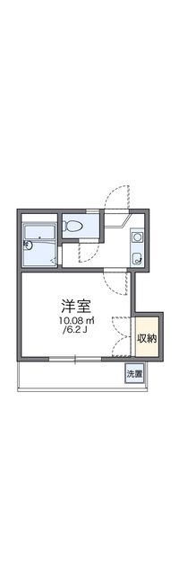 レオパレス下松 間取り図