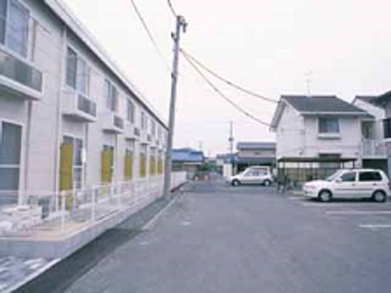 レオパレスホワイトグレー 共用部分