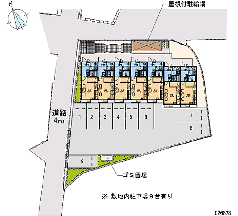 レオパレス愛 月極駐車場