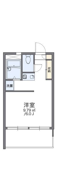 レオパレス住吉壱番館　 間取り図