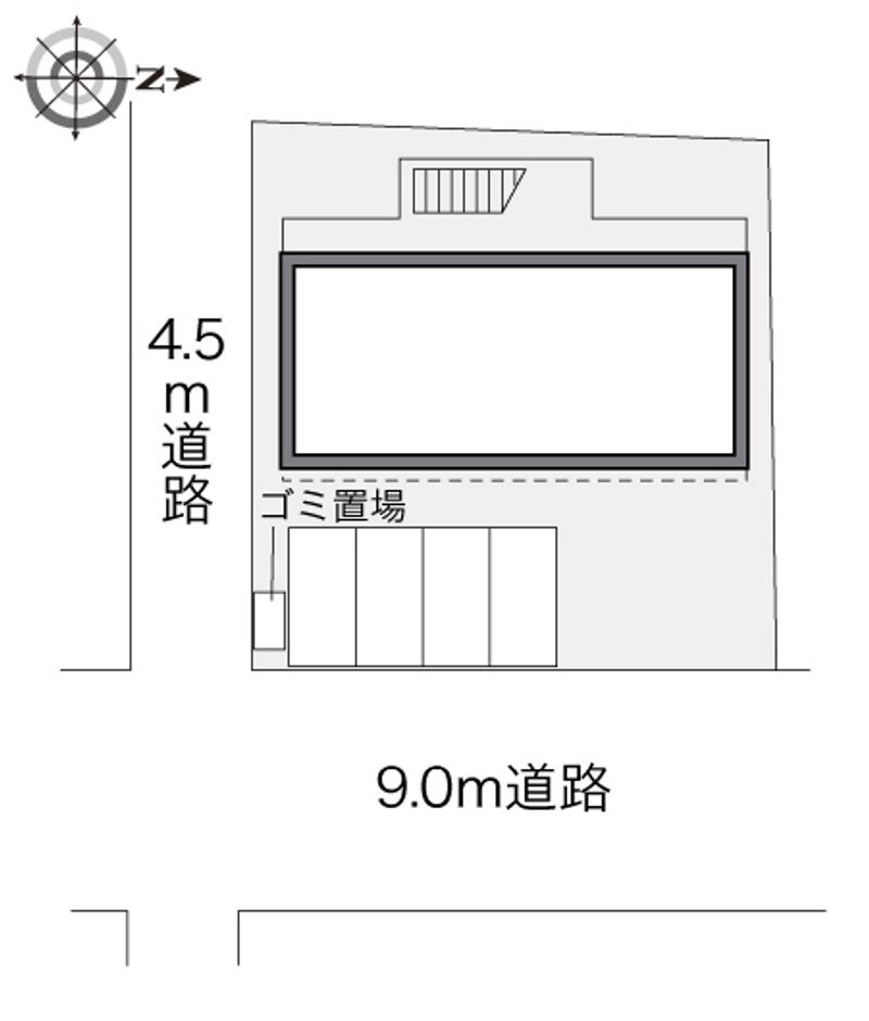 レオパレスクロシェット 配置図