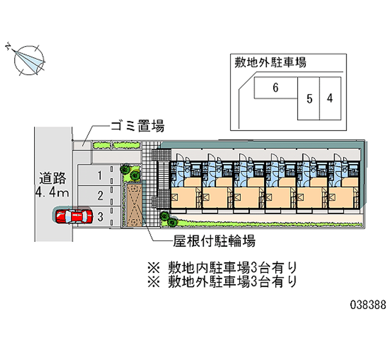 38388月租停車場