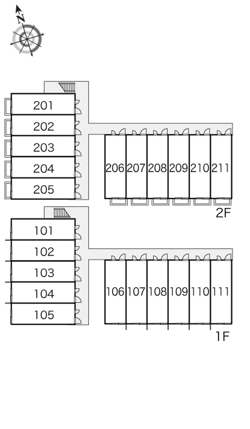 leopalace R210 Floor plan layout diagram