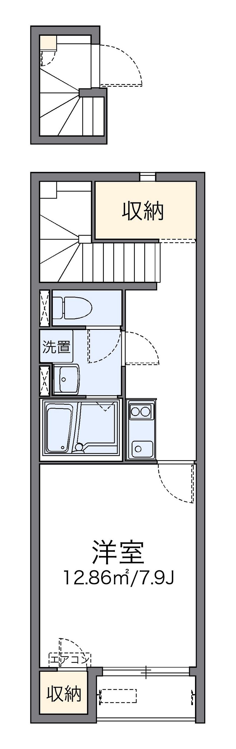 レオネクストモンクーレ 間取図