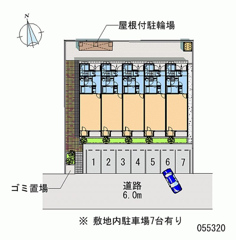 55320月租停车场