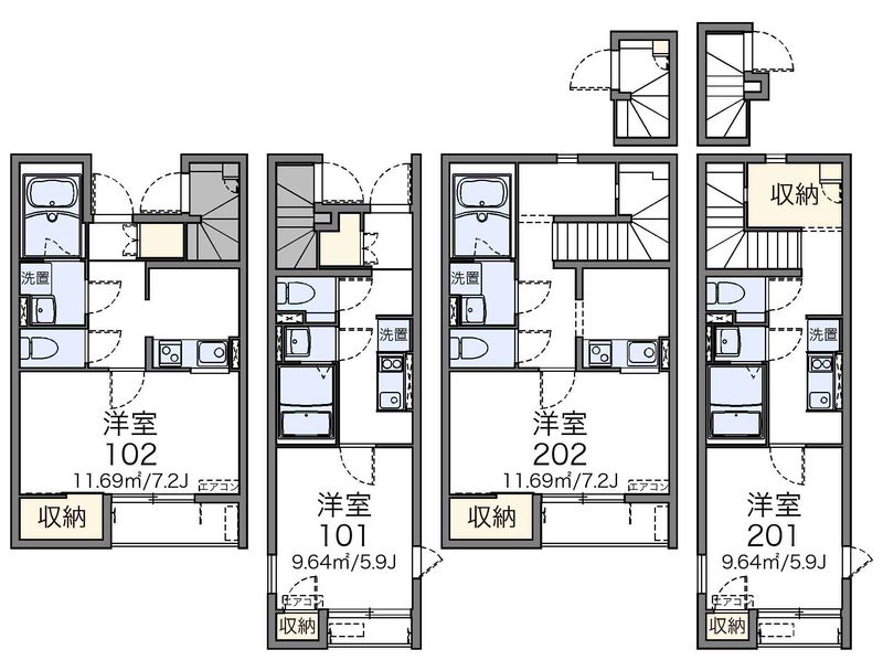 レオネクストプレステージ板橋 間取図