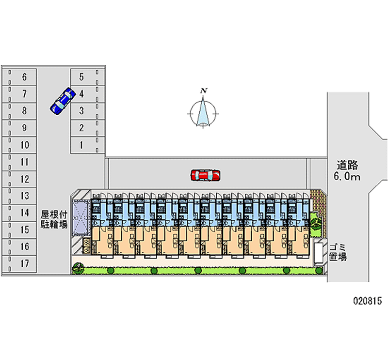 20815 bãi đậu xe hàng tháng