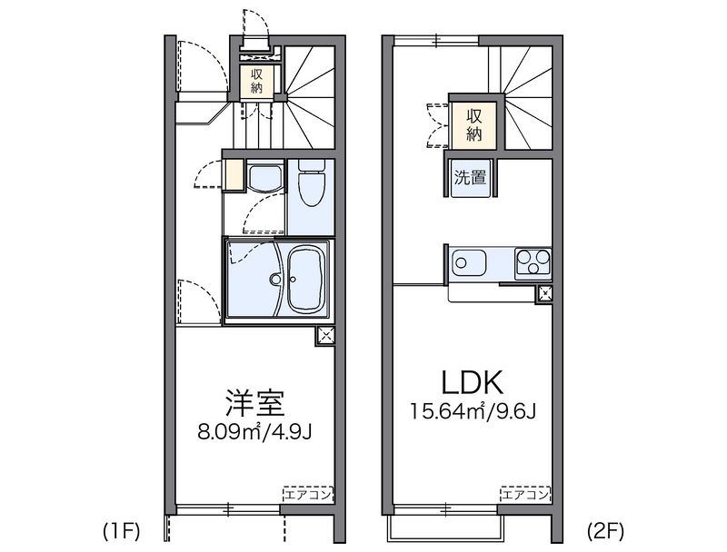 レオネクストアビタシオン上原 間取図