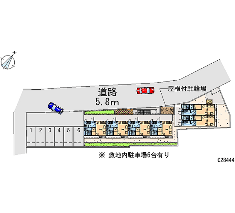 レオパレス文京 月極駐車場