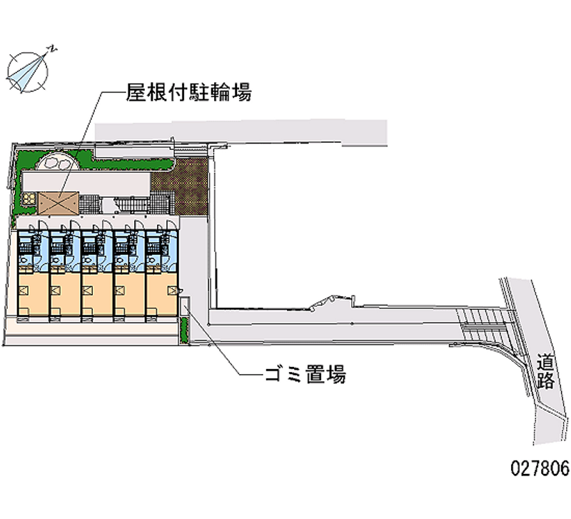 レオパレス千守 区画図