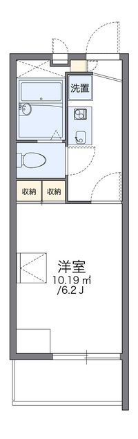 レオパレス長橋タウン 間取り図