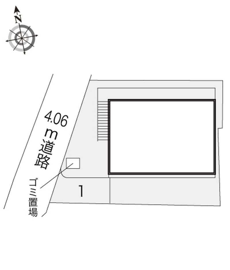 レオパレスイースト　ヴィレッジ 配置図