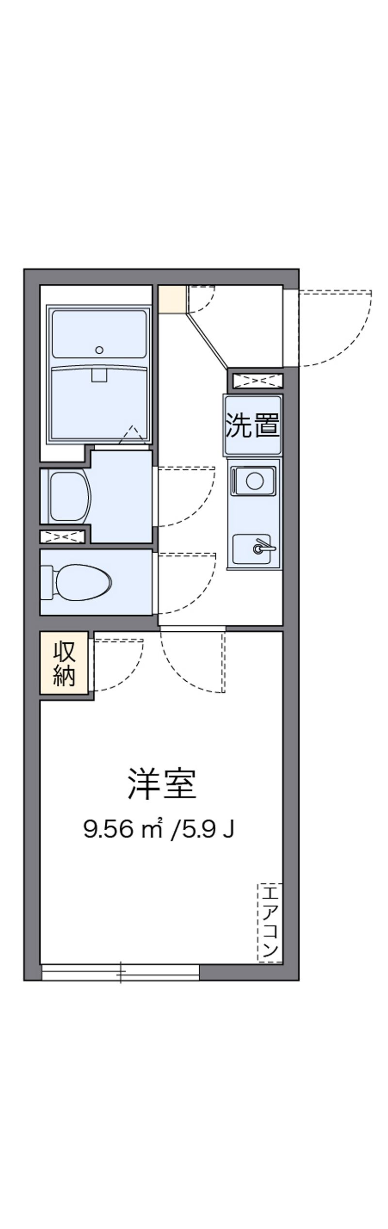 ヴィアロ高砂レジデンス 間取図