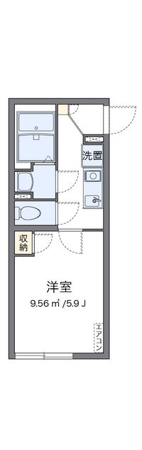 ヴィアロ高砂レジデンス 間取り図