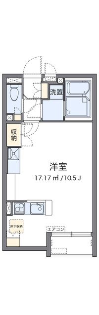 レオネクストケイスピリット桜坂 間取り図