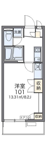レオネクストシャンブル 間取り図