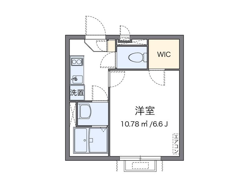 クレイノタイキョウ 間取図