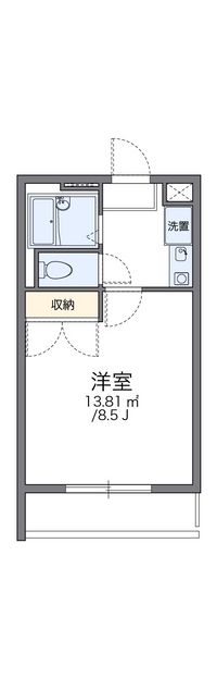 レオパレスＨＩＲＡＴＡＰａｒｔⅡ 間取り図