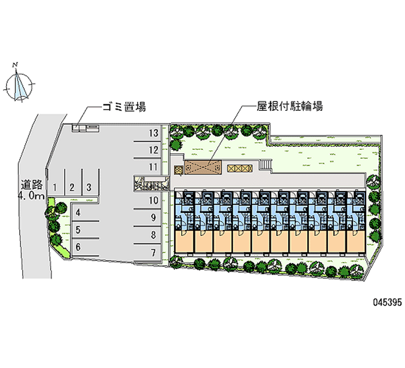 レオネクストＳｈｉｒａｏ 月極駐車場