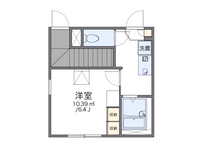 レオパレスなかむら 間取り図