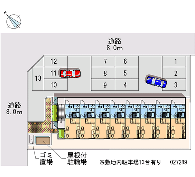 27289 Monthly parking lot