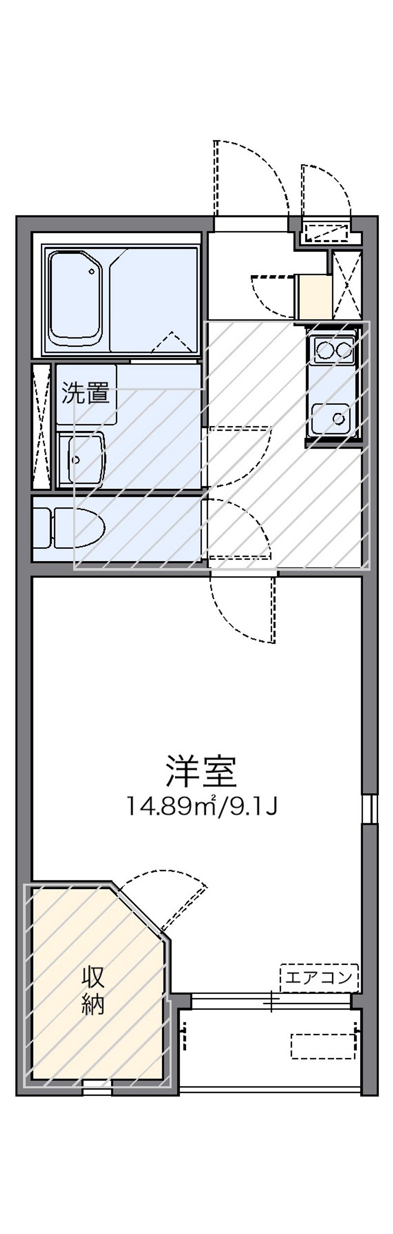 レオネクストシュエット　パトリ 間取図