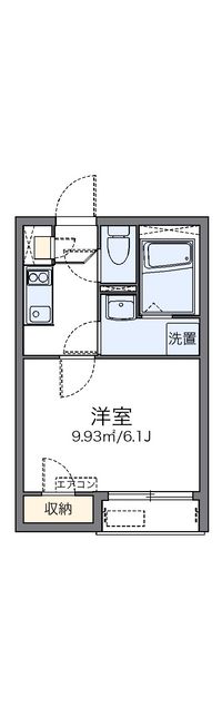 レオネクスト二枚橋 間取り図