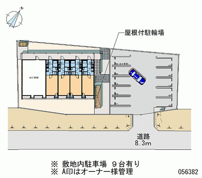 56382月租停车场