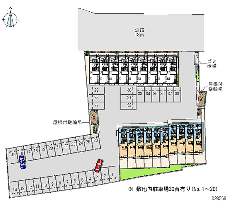 38569 Monthly parking lot