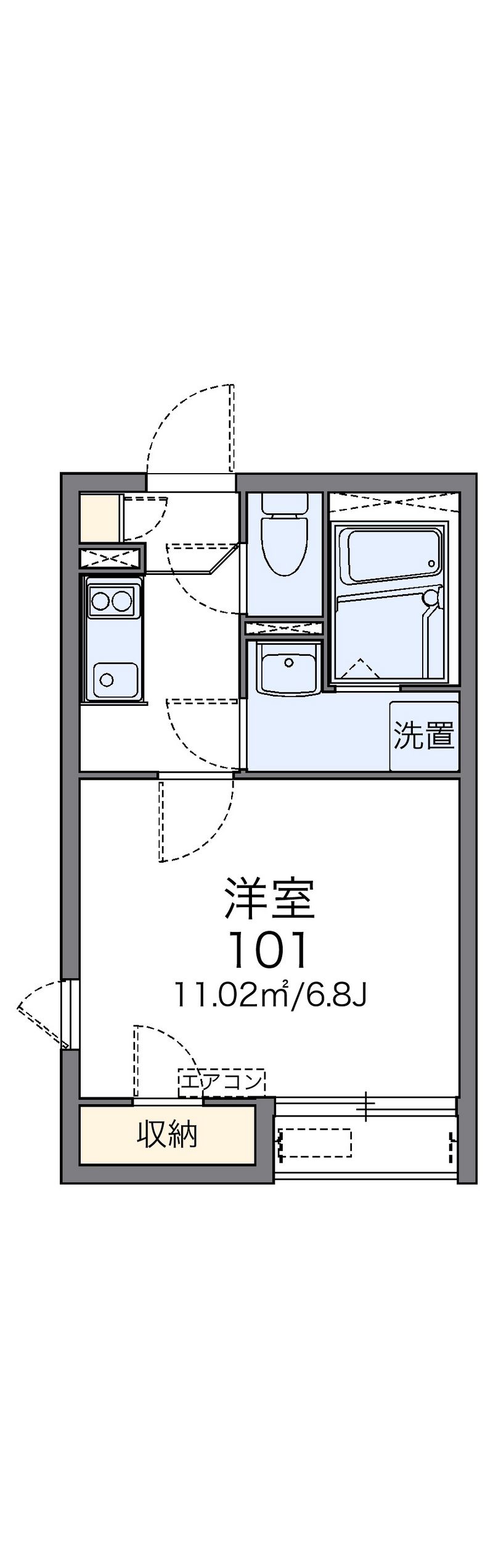 LEONEXT Vega Kaiuncho Floor plan