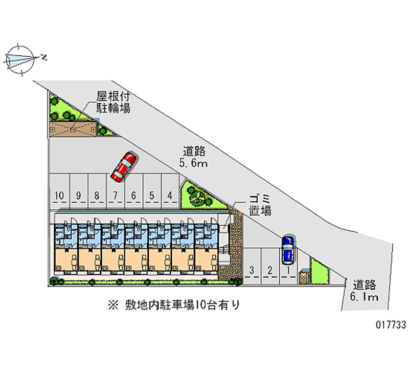 17733月租停車場