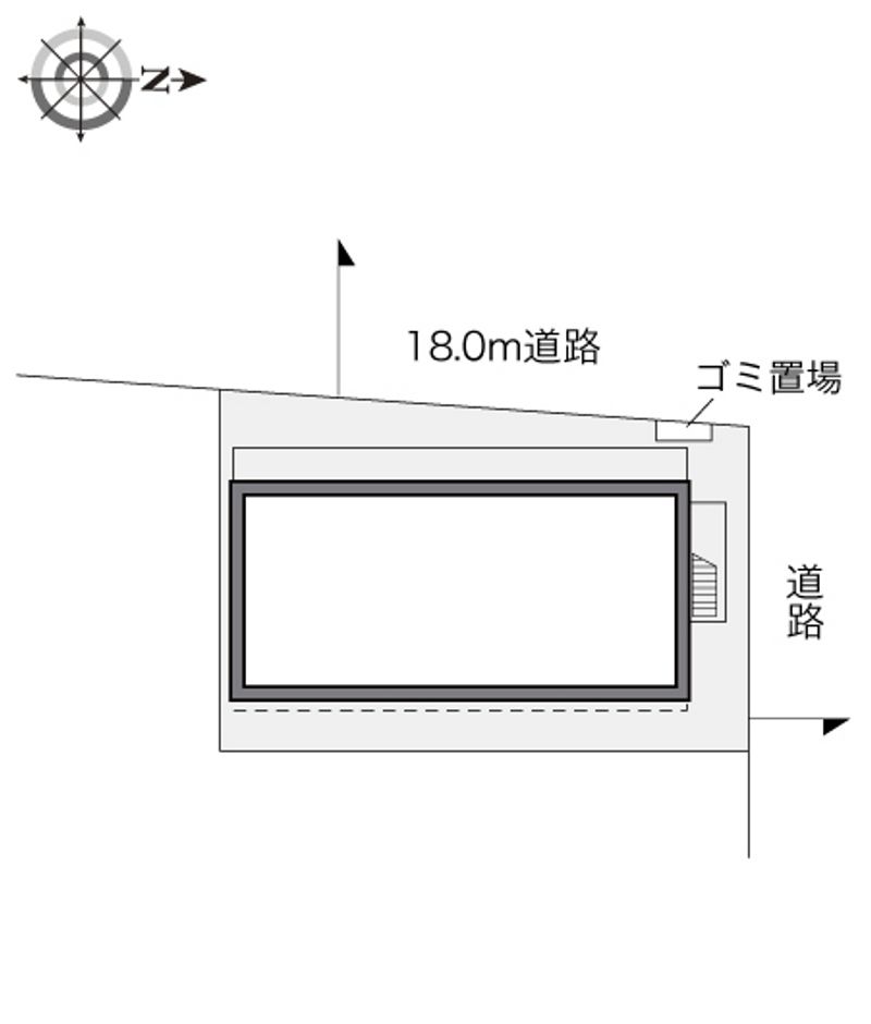レオパレスアヴニール 配置図