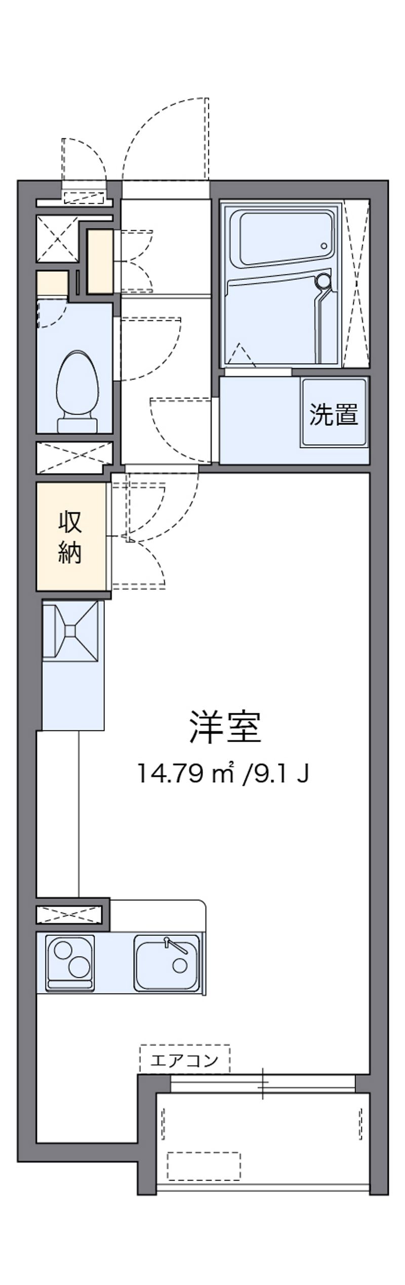 ミランダサニーヒルエスペランサ 間取図