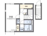 レオネクストルミエールＫａｙａ 間取り図