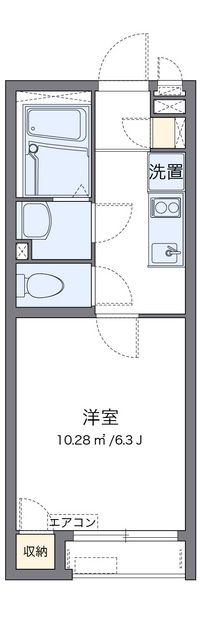 クレイノメゾン　ドゥ　シェル 間取り図