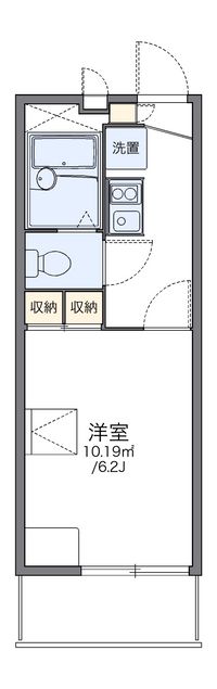 レオパレス福丸Ⅰ 間取り図