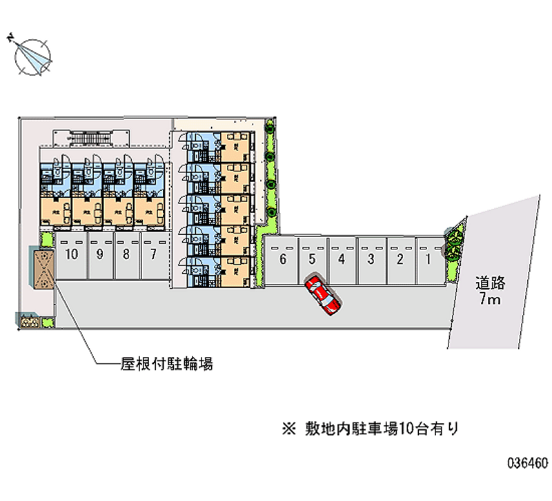 36460 bãi đậu xe hàng tháng