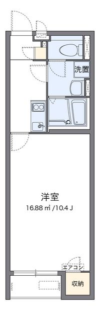 クレイノシャイン 間取り図