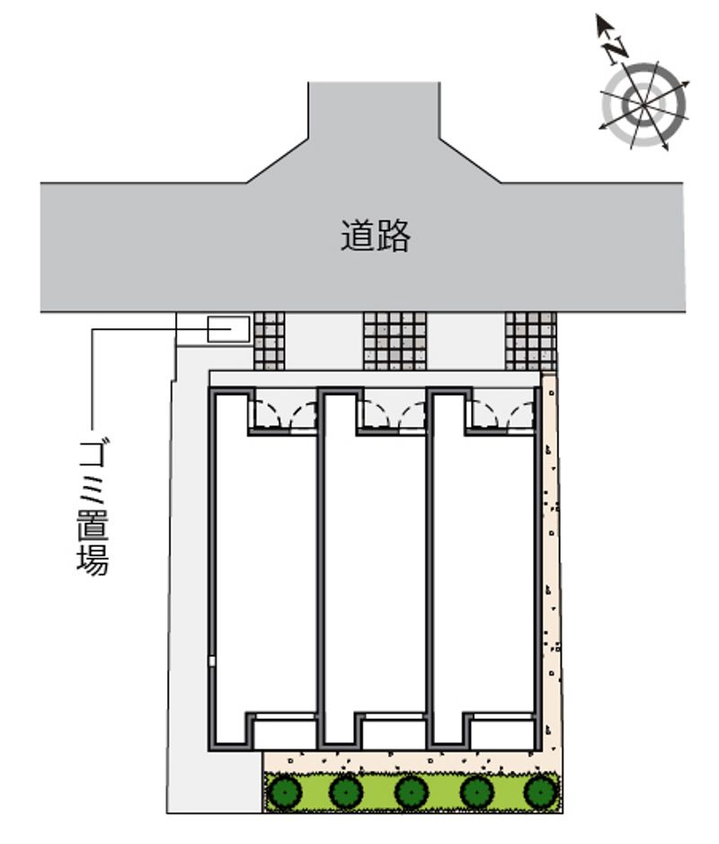 レオネクスト阿佐谷南山 配置図