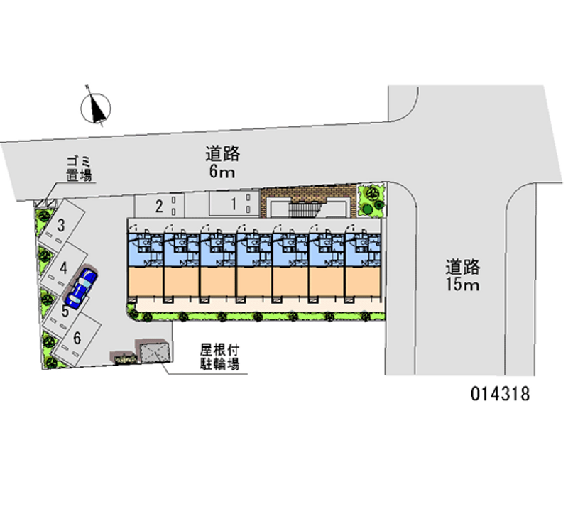 14318 Monthly parking lot