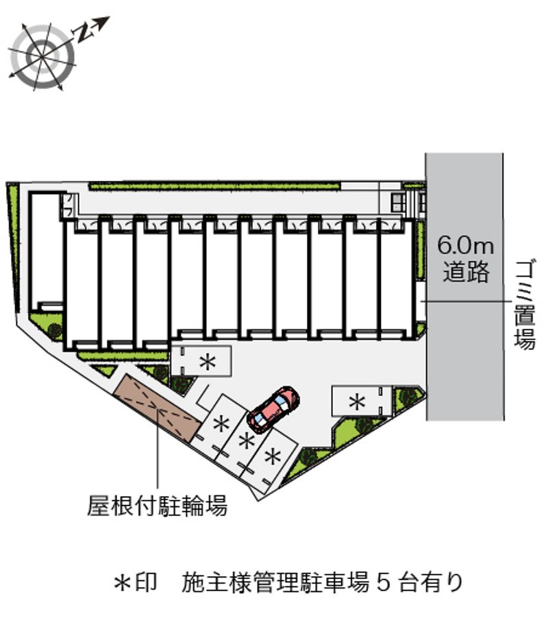 クレイノボヌール 配置図